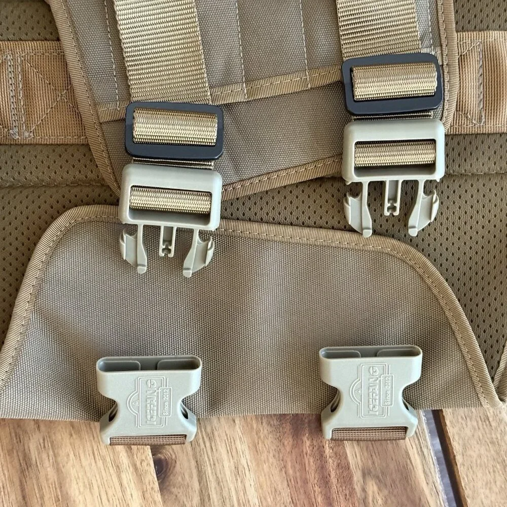 ICEFANG Tactical Dog Operation Harness Buckle,Dog Molle Vest Handle Size XL NWOT